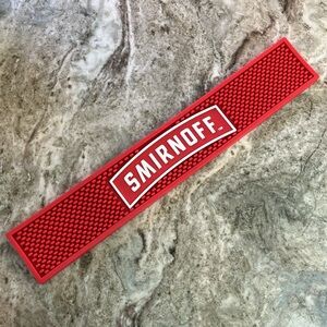 Smirnoff Bar Rail Mat New